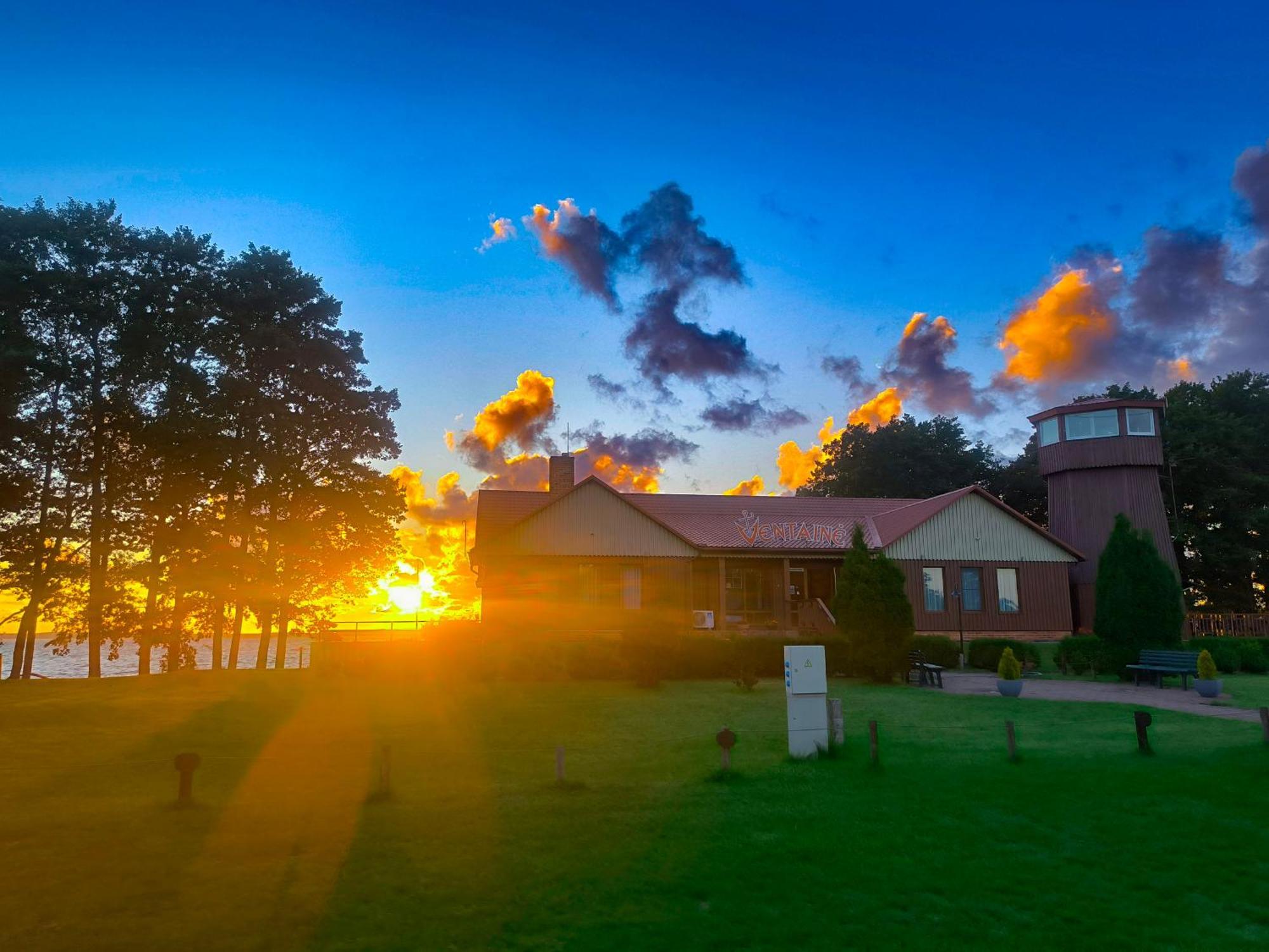 Kempingas Ventaine Ventė Exteriör bild