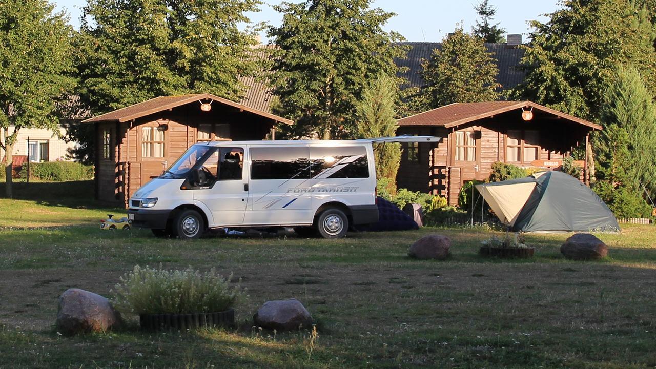 Kempingas Ventaine Ventė Exteriör bild